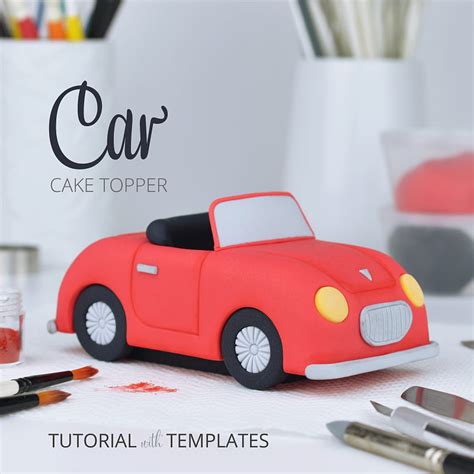 Rezultat imagine pentru Car Tutorial Fondant
