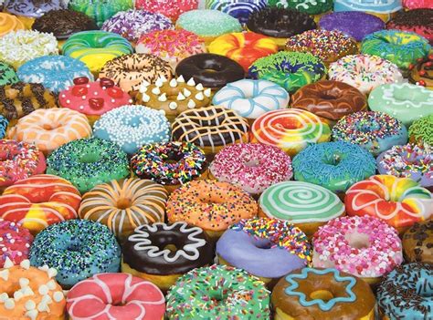 Colorcraft Colorful Donuts Jigsaw Puzzle - 1000 Pieces India | Ubuy