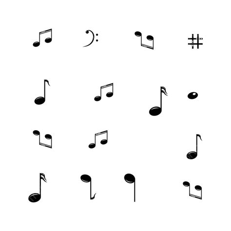 Music Note Icon Vector 的图像结果