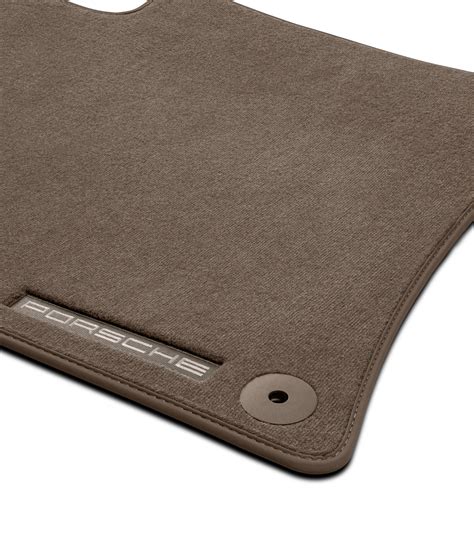 Carpeted Floor Mats with Nubuck Edging for Cayenne | PORSCHE SHOP