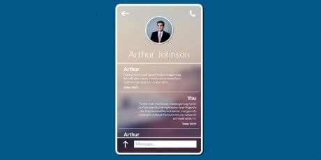 Image result for CSS Text Chat