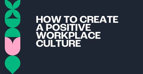 Image result for How to Create a Positive Work Culture