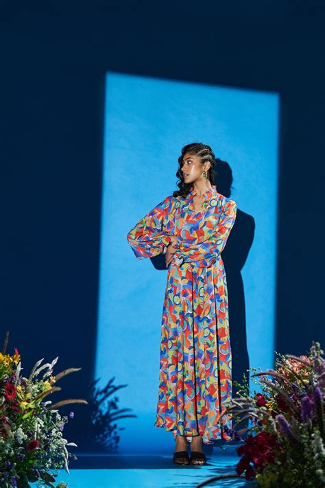 Maxi Dress For Women | Printed Maxi Dress | Georgette Maxi Dress – Mohi ...