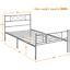 Twin Full Queen King Metal Platform Bed Frame | Ubuy India