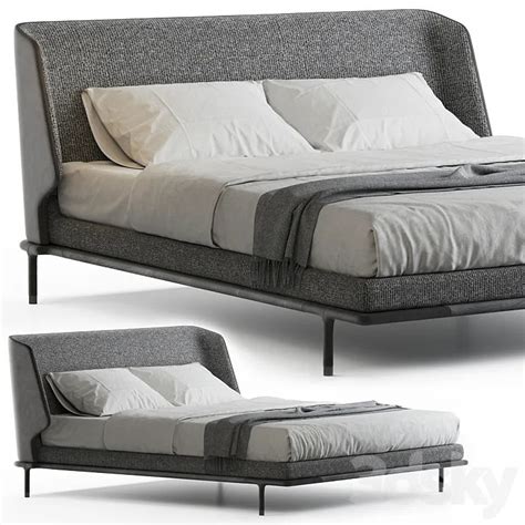 Frigerio Salotti Alfred Bed 3DS Max Model – 3DSky Model Free