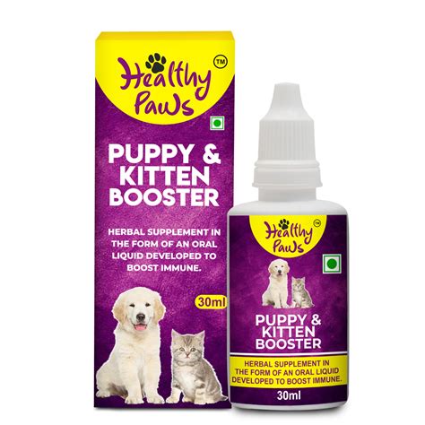 Healthy Paws Puppy & Kitten Booster 30ml