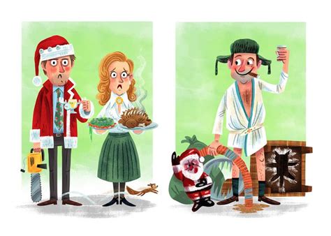 christmas vacation illustration