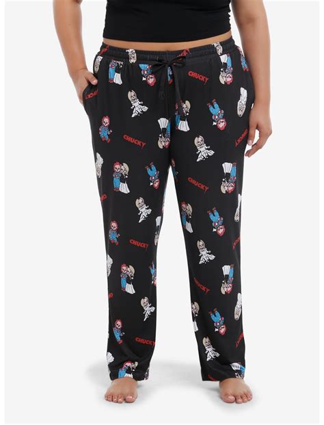 Chucky & Tiffany Girls Pajama Pants Plus Size | Hot Topic
