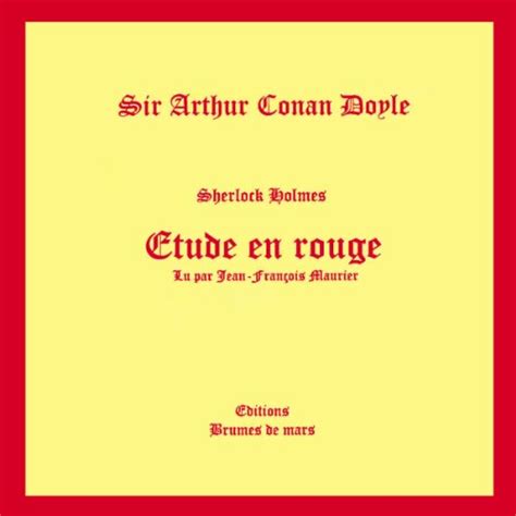 Etude en rouge (Audio Download): Jean-François Maurier, Arthur Conan ...