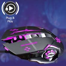 Amazon.in: Buy Zinq Technologies 1070 LED Backlight 6 Button USB Gaming ...