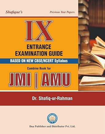 2026 JMI and AMU Combine Entrance Guide : Dr. Shafiqur Rahman: Amazon ...