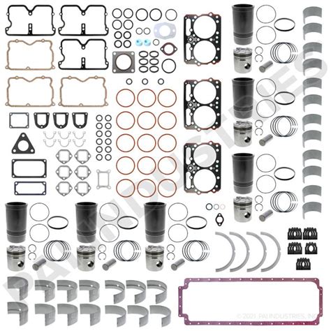 PAI 855029-017 CUMMINS 855 ENGINE IN-FRAME OVERHAUL KIT (DUAL-NI ...