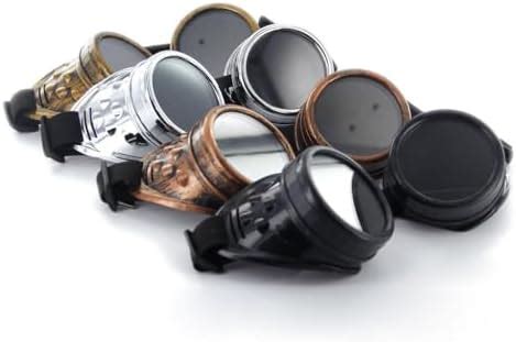 CLUB BOLLYWOOD®Vintage Cyber Elastic Band Goggles Steampunk Steam Punk ...