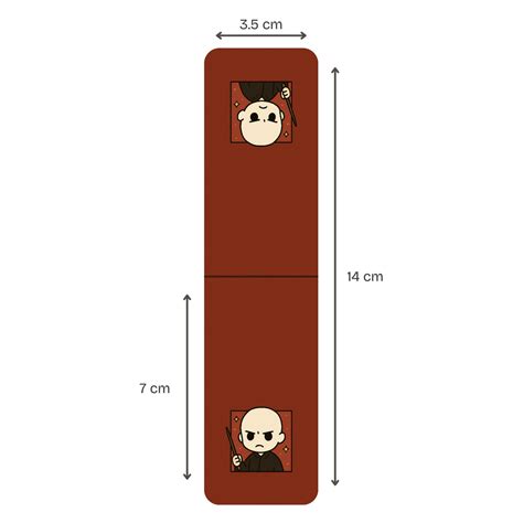 Harry Potter Villains Magnetic Bookmarks (Set of 6) | Voldemort, Snape ...