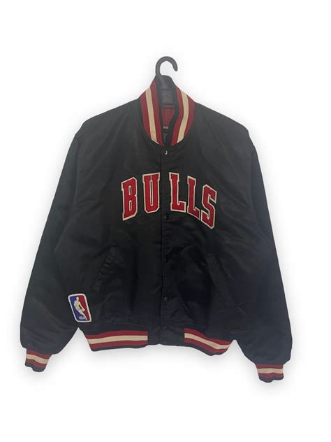 Rare Vintage Chicago Bulls by Starter Satin Jacket - Etsy