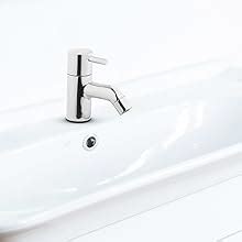 Hindware F280001CP Flora Pillar Type Water Tap, Wash Basin Tap, Brass ...