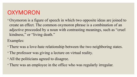 The FIGURE OF SPEECH IN ENGLISH LANGUAGE | PPTX