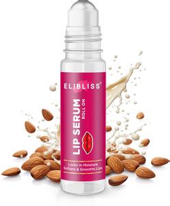ELIBLISS Strawberry Flavour Lip Serum for Lip Shine, Glossy, Soft with ...