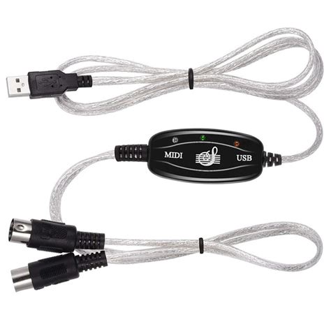 5-pin USB to MIDI Interface Converter Cable PC to Music Studio Keyboard Adapter fytrading | Wish