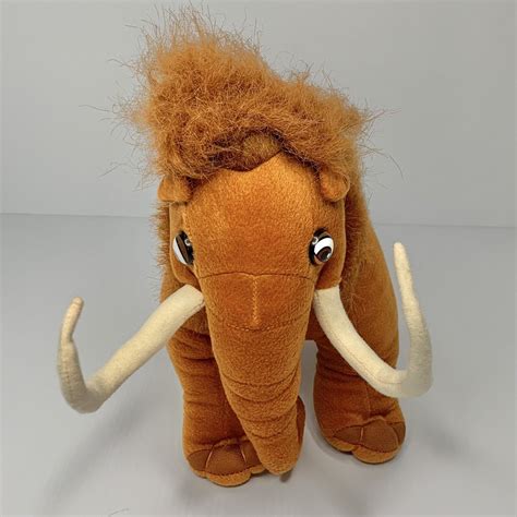 Manny The Mammoth Ice Age Dawn Of The Dinosaurs 2009 Plush Toy 20th ...