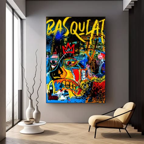 Basquiat Canvas Wall Art – CupidoDesign