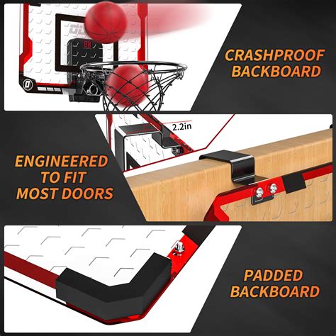 Snapklik.com : TEMI Mini Indoor Basketball Hoop