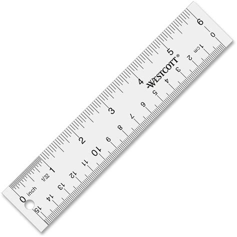 Printable 6 Inch Ruler