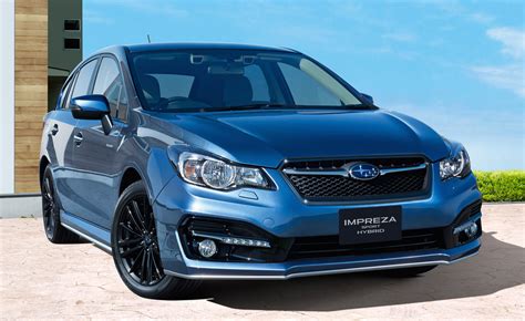 2015 Subaru Impreza Sport Hybrid Introduced in Japan