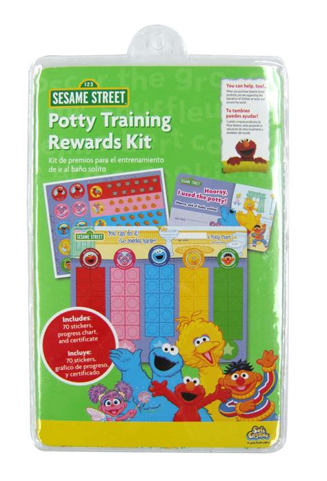 Buy GinseySesame Street Potty Training Rewards Kit, Promote Good Potty ...