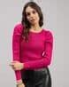 Buy Fuchsia Tops for Women by ORCHID BLUES Online | Ajio.com