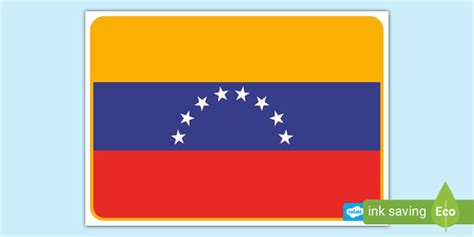 Venezuela Flag Poster | Primary Resources | Twinkl - Twinkl