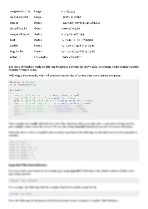 Image result for Basic Data Types C