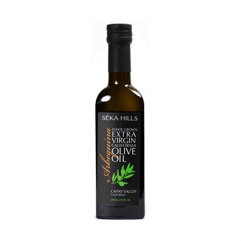 SEKA HILLS ARBEQUINA EXTRA VIRGIN OLIVE OIL 8.4oz – monsieur marcel ...