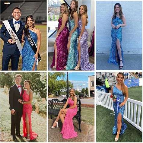 Buy Clothfun Women's One Shoulder Prom Dresses with Slit Long Mermaid ...