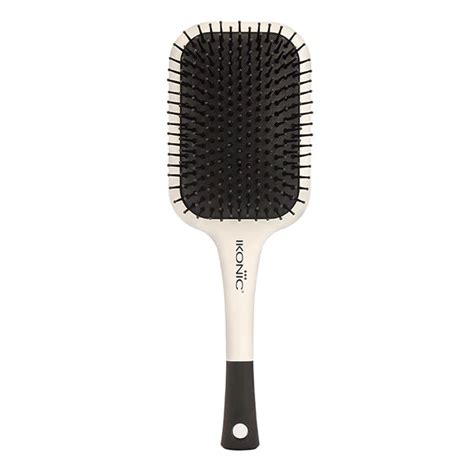 IKONIC ARTISTIC PADDLE HAIR BRUSH - WHITE – Mani Ram Balwant Rai