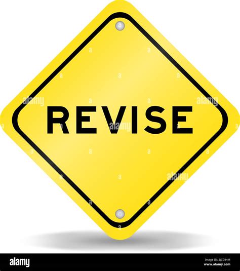 Image result for Revise Sign