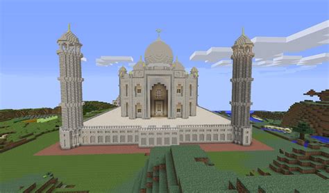 Image result for Taj Mahal Build in Minecraft Tutorial