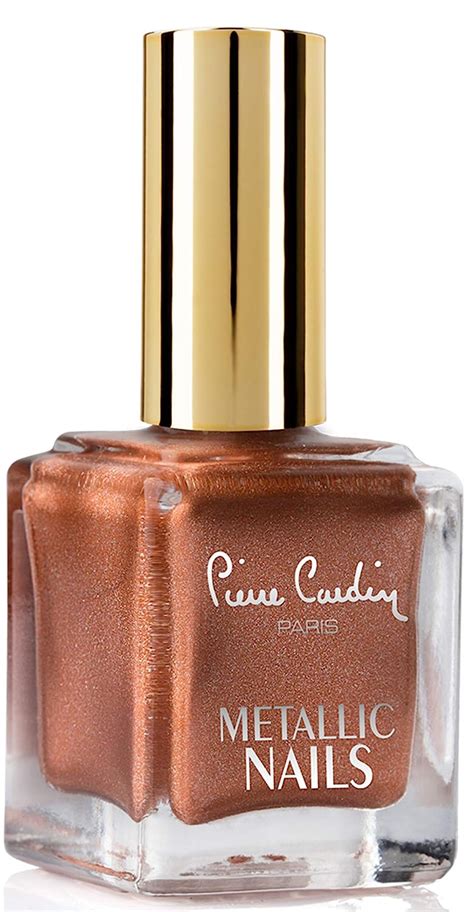 Pierre Cardin Paris Metallic Nail Paint, Shining, Cinnamon 129, Long ...