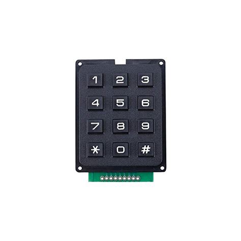 3x4 Keypad MCU Board Matrix Array Switch Tactile – REES52