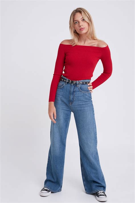 Ribbed boat neck t-shirt | Collection 2023 | Subdued