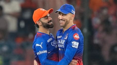 IPL 2024 | Faf du Plessis relieved after RCB's month-long wait for win ...