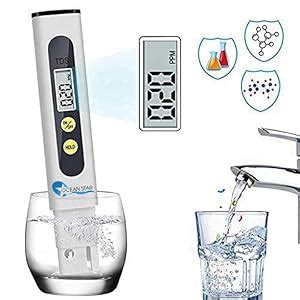 OCEAN STAR Tds Meter Ph Meter and Ph Strip, Full Water Testing Kit with ...