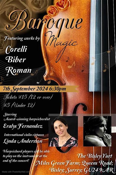 Baroque Magic Music by Corelli, Biber and Baroque composers, The Bisley ...