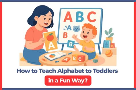How to Teach Alphabet to Toddlers in a Fun Way? - – Lil Legends
