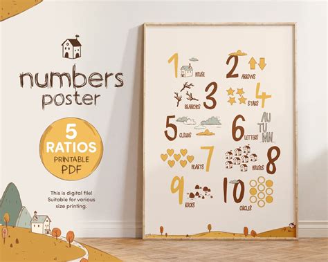 Numbers Poster 的图像结果