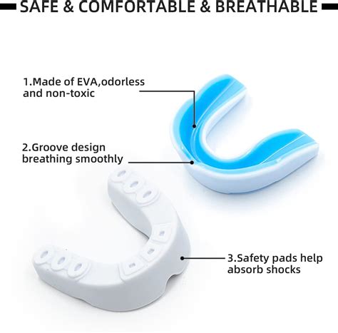 Buy AITUSI Kids Youth Mouth Guard for Sports, Boys Girls Mouthguard for ...