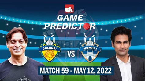 IPL 2022: CSK vs MI | SK Game Predictor ft. Mohammad Kaif and Shoaib ...
