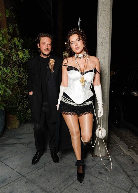 Bella Thorne in Corset and Lace for 28th Birthday Party • CelebMafia