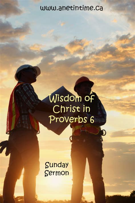 Image result for Proverbs 6 Lesson