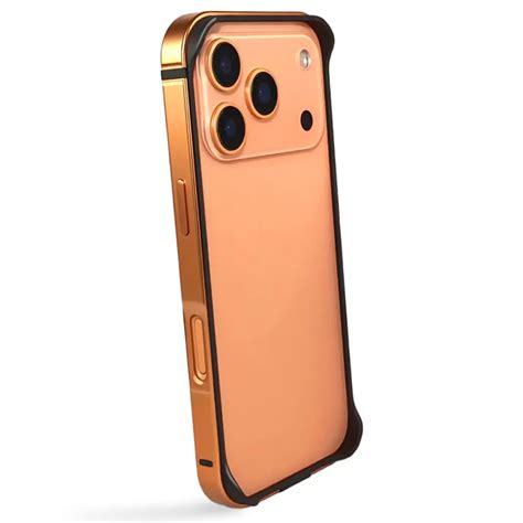 Metal Reinforced Aluminum Frame Case for iPhone 17 Pro – ktusu